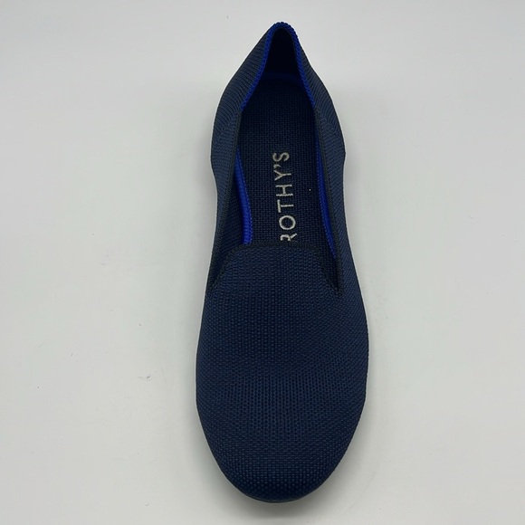 Rothy's - The Loafer Navy Round Toe Lightweight Slip On Flat Loafer Size 8 - Picture 10 of 16